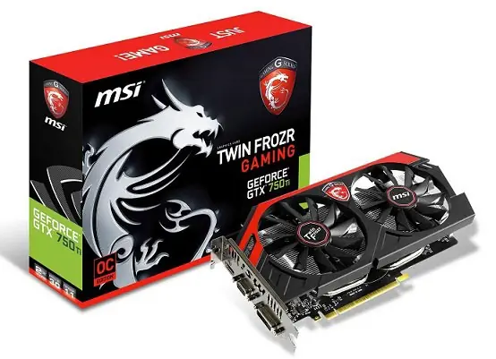 MSI GTX 750Ti Gaming 2GB/Oc Review