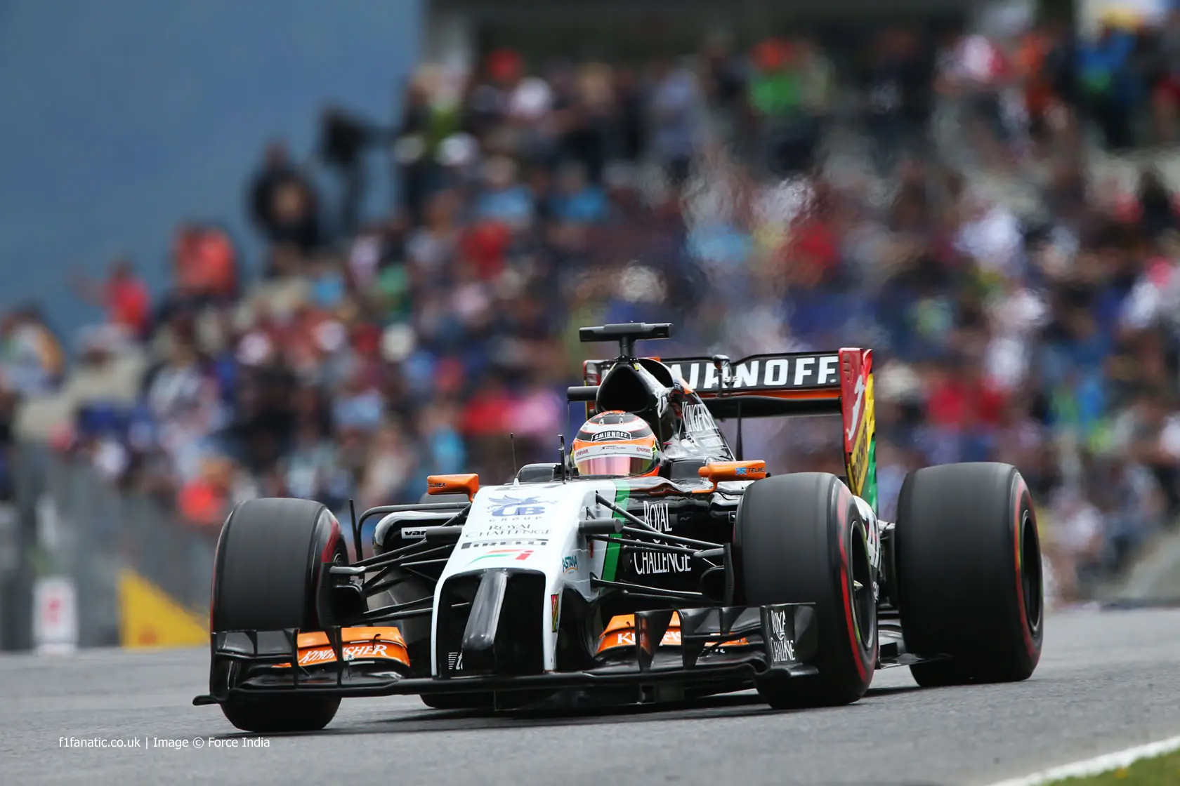 Clasificación GP de Austria F1 2014 - equipo Force India
