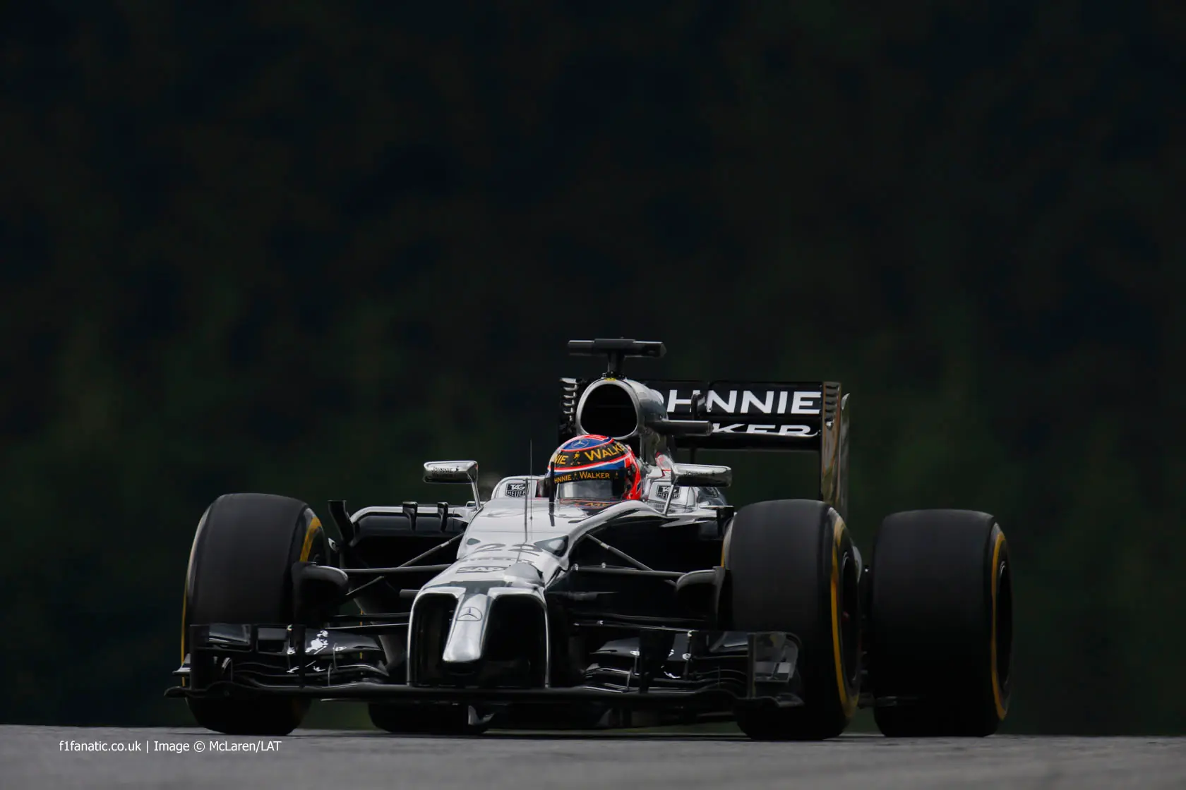 Clasificación GP de Austria F1 2014 - equipo McLaren