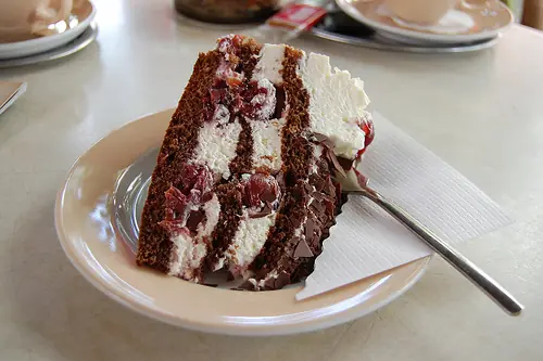 La torta:"Selva Negra"