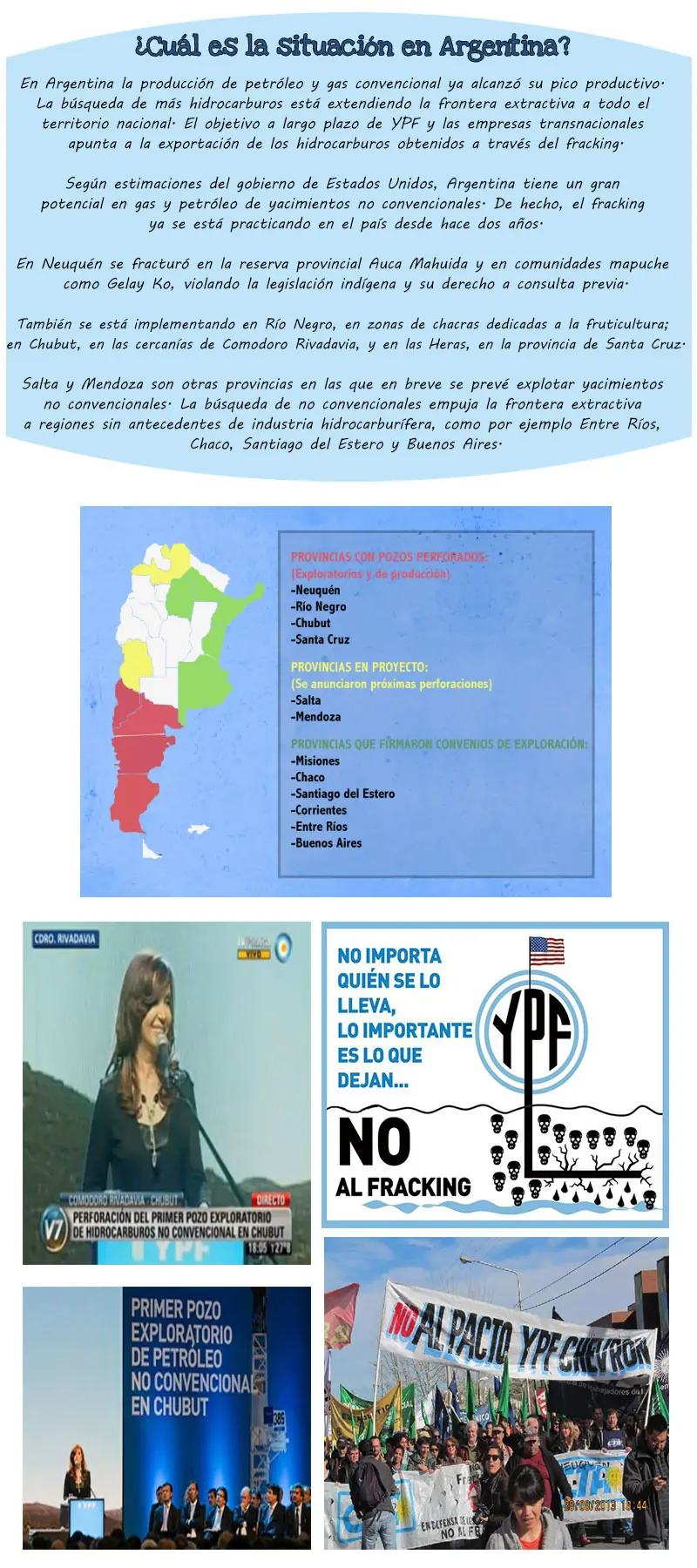 fracking en argentina