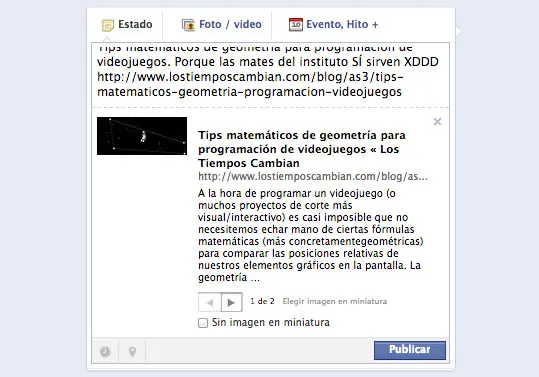 de facebook