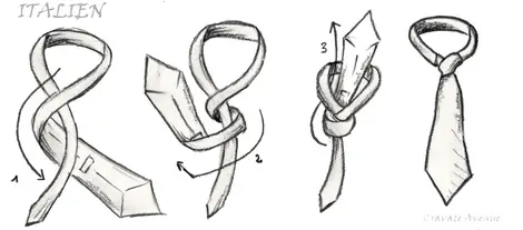 aprende a hacer diferentes nudos de corbata