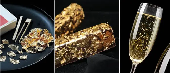 ¿Sabías que el oro es comestible?
