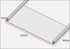 Como construir un tabique con mesa plegable