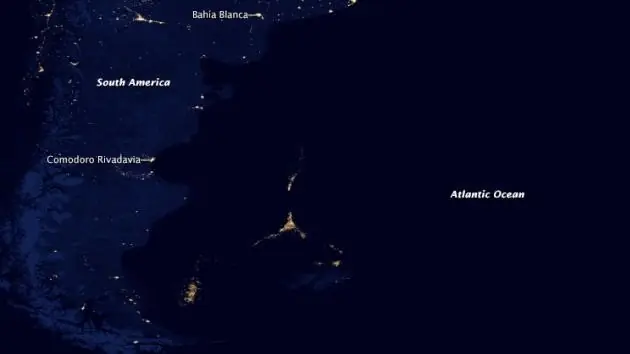 La NASA revela el misterio de las luces en el Atlántico lejo