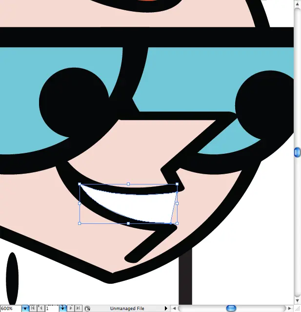 Mario y Dexter en ilustrator