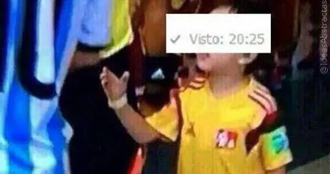 Te explico porque Messi no vió al pibe