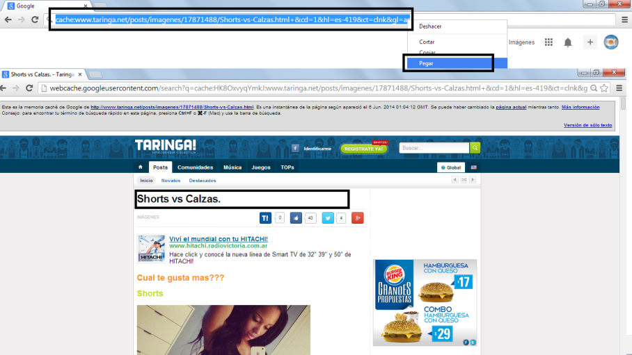 taringa post eliminado
