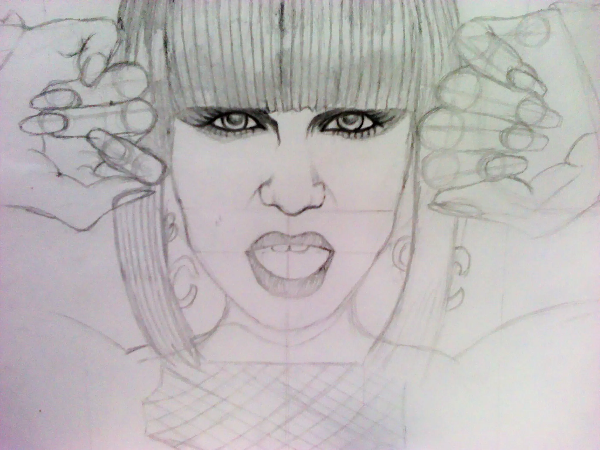 Dibujando a Jessie J *.*