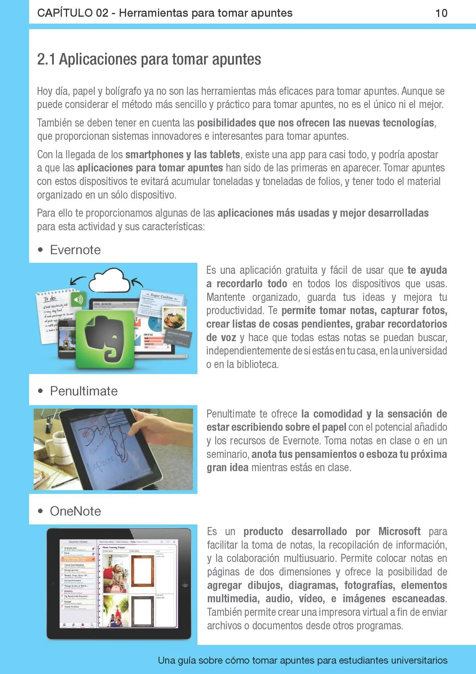 tomar apuntes ipad