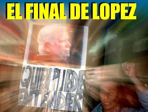Julio López se le murió a la SIDE