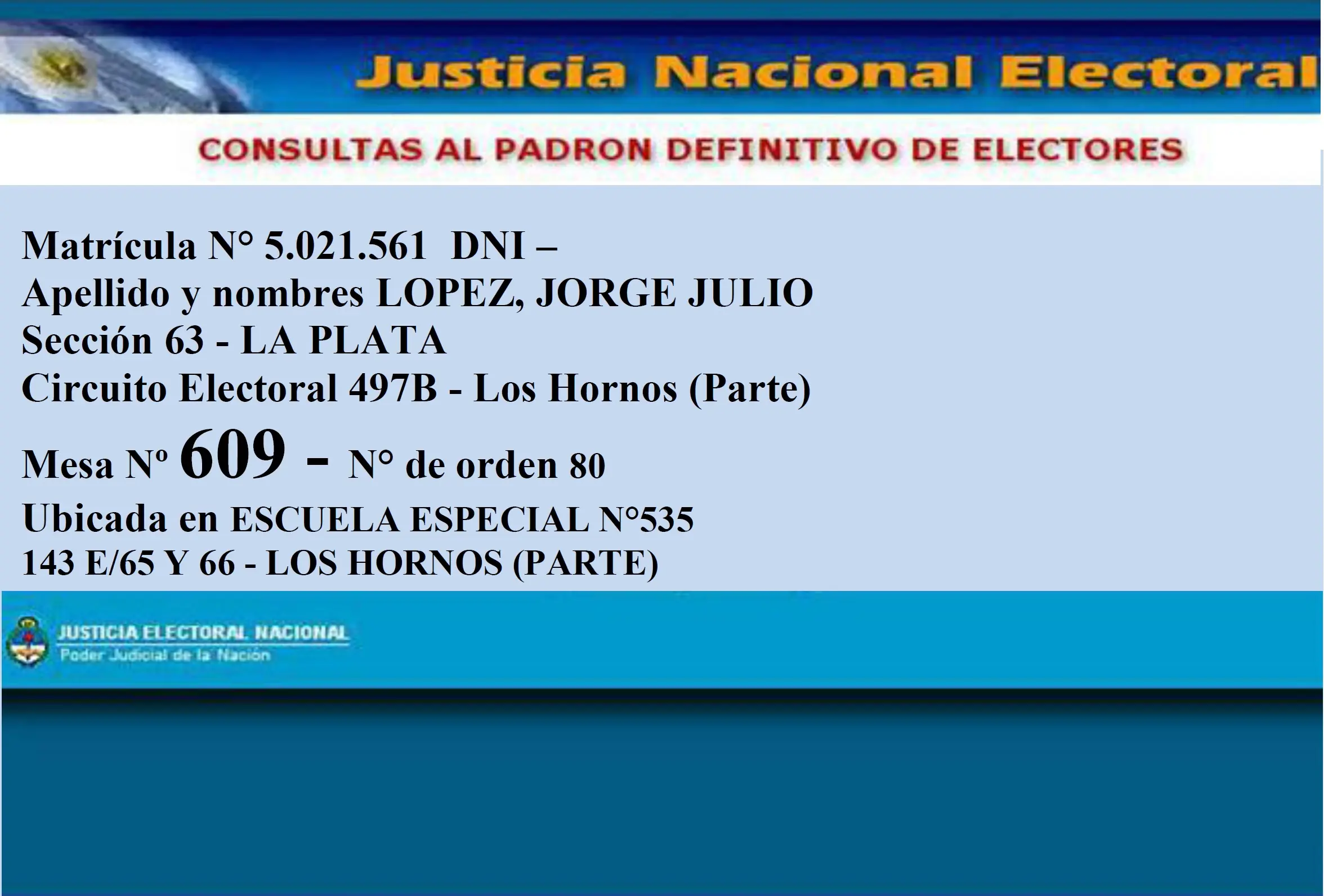 desaparecido