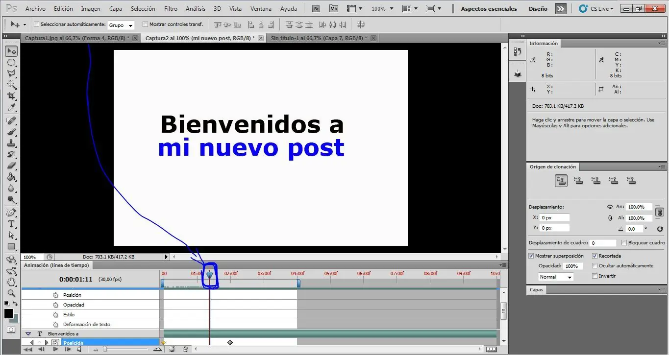Como hacer tus propios gifs AdobePSExtendedS5