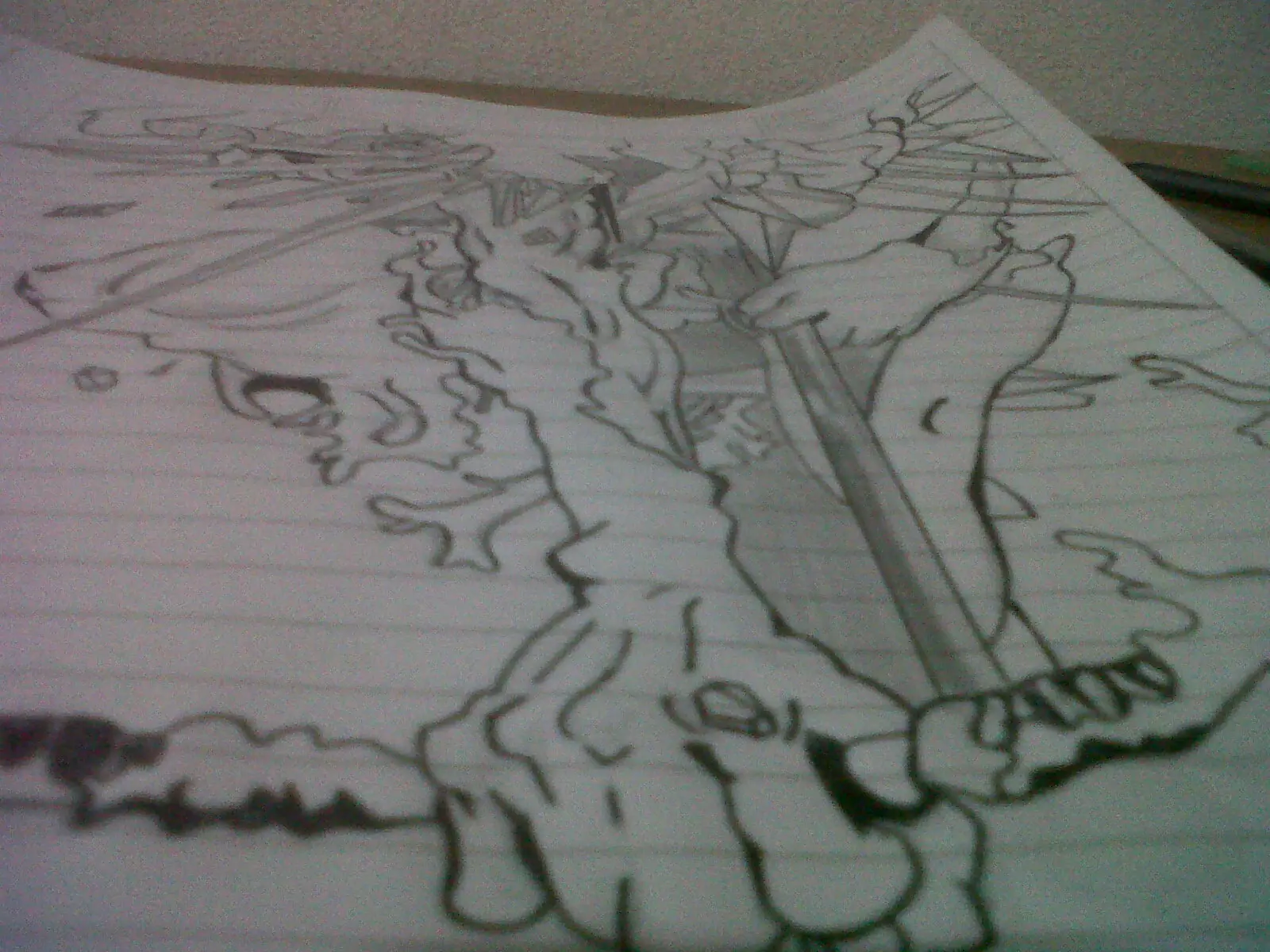 Dibujo: Linkin Park, The hunting party.