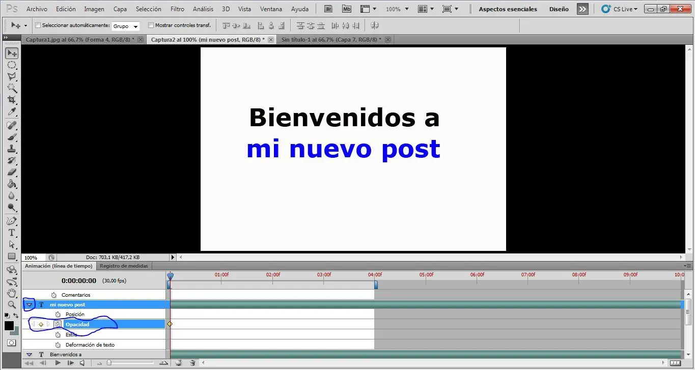 mi nuevo post