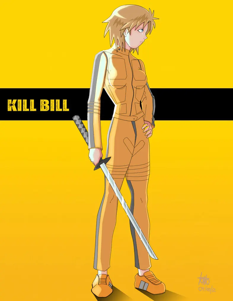 Mi fan art de kill bill