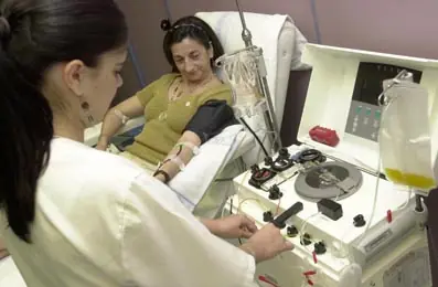 para los que puedan donar plaquetas de sangre