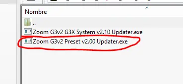 Zoom G3, Actualización de Firmware y Tap tempo