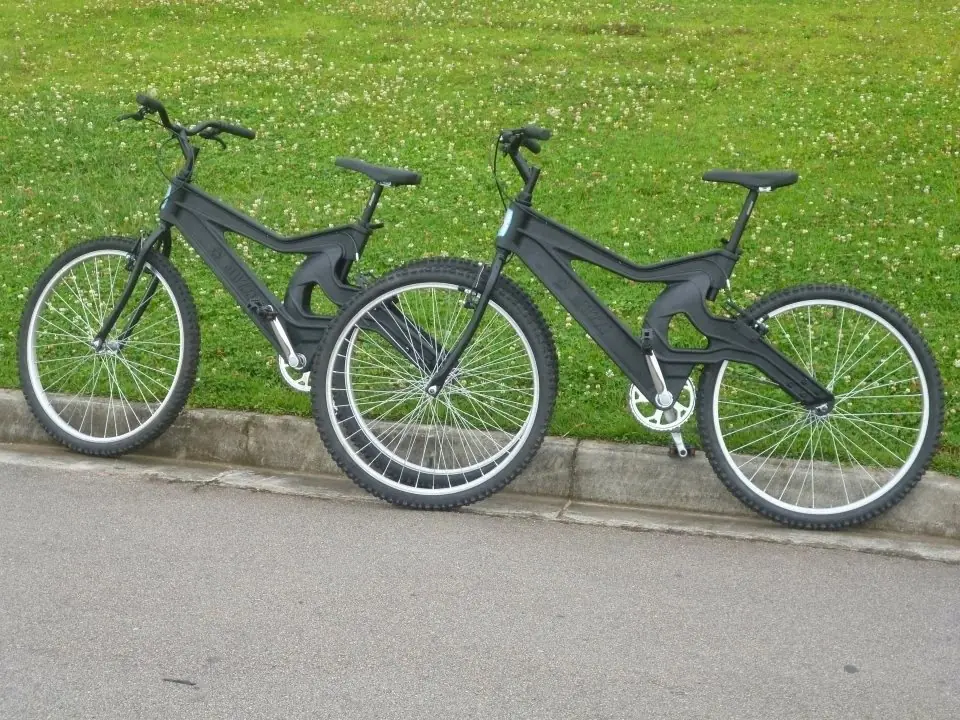Bicicletas hechas de PET reciclado