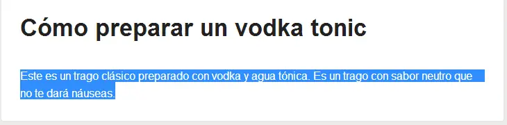 vodka