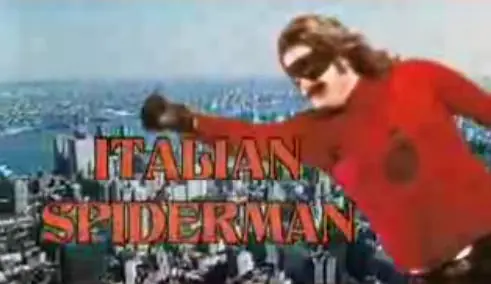 Italian Spiderman (bizarro pero copado)