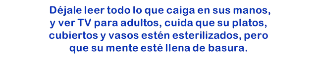 Como hacer de tu hijo un perfecto delincuente