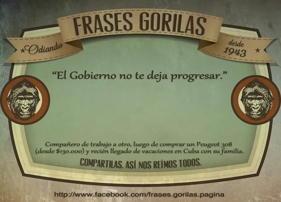 Humor:frases gorilas
