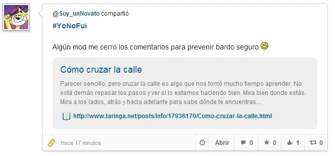 advertencias