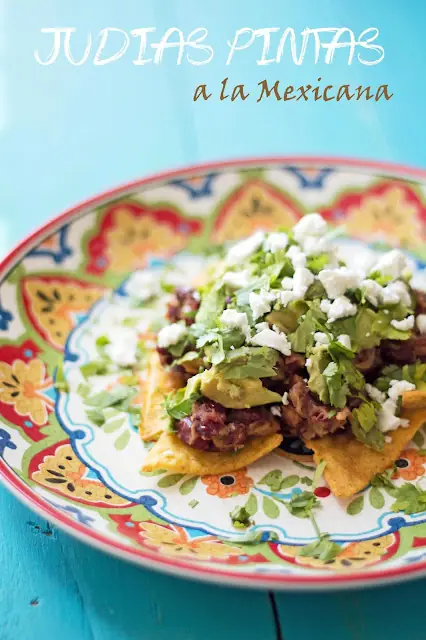 Judías pintas a la Mexicana