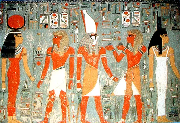 Estilos pictóricos, arte egipcio