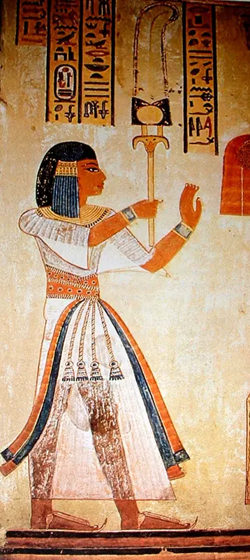 Estilos pictóricos, arte egipcio