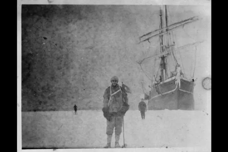 fotos halladas en la antartida 100 años despues