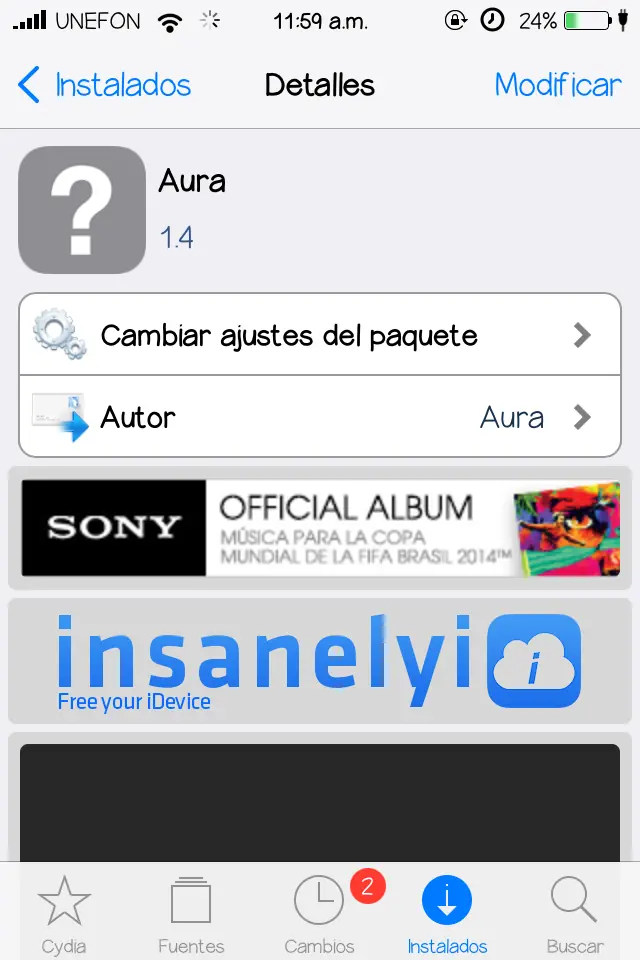 Tunea tu dispositivo portátil Apple con éste increíble tema.