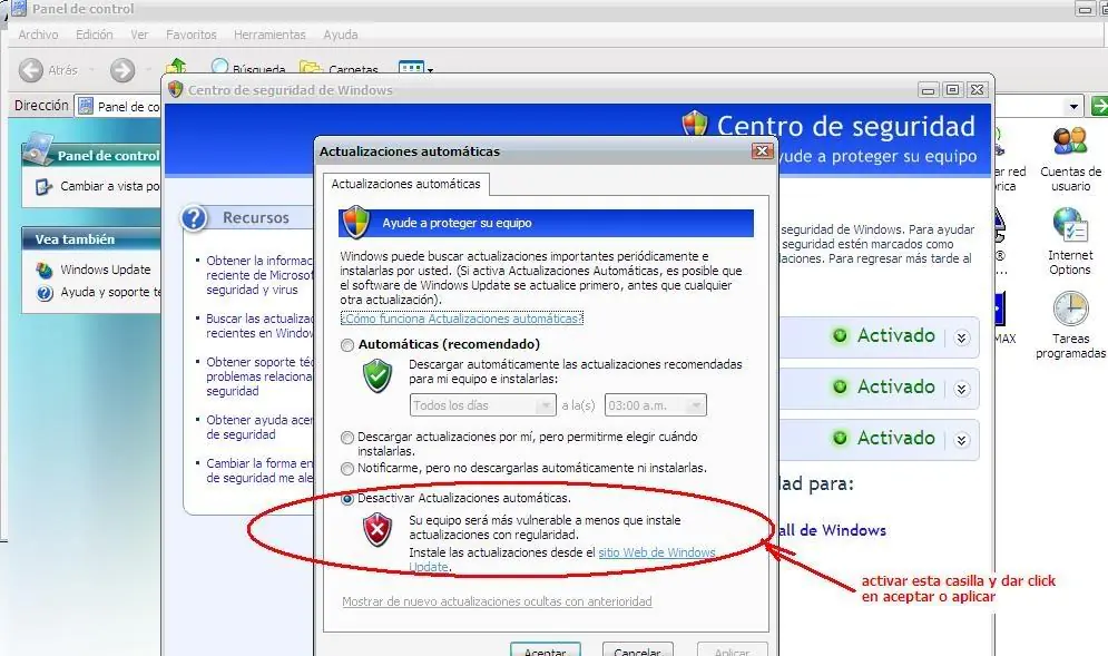 Solución del CPU al 100% con los procesos System.exe y svch