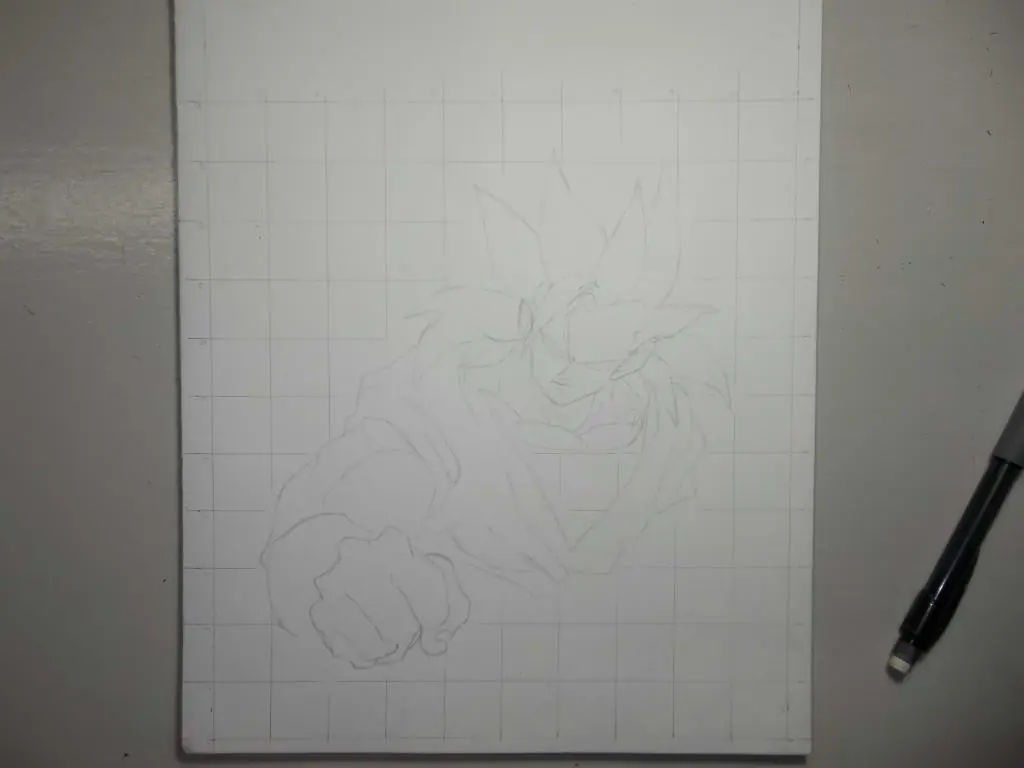 Dibujando a Gokú