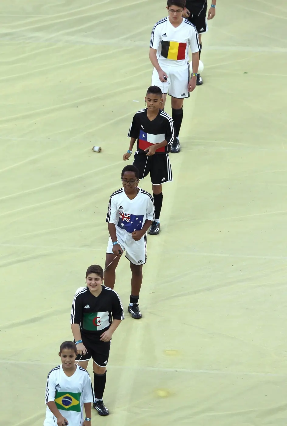 La inauguracion del mundial Brasil fue un ritual illuminati
