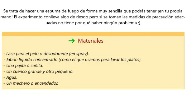 Experimentos que puedes hacer en tu casa