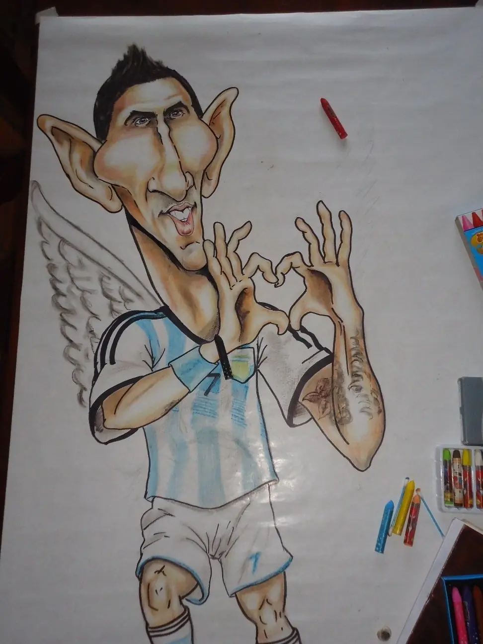Hice a Di Maria, si te gusta +7