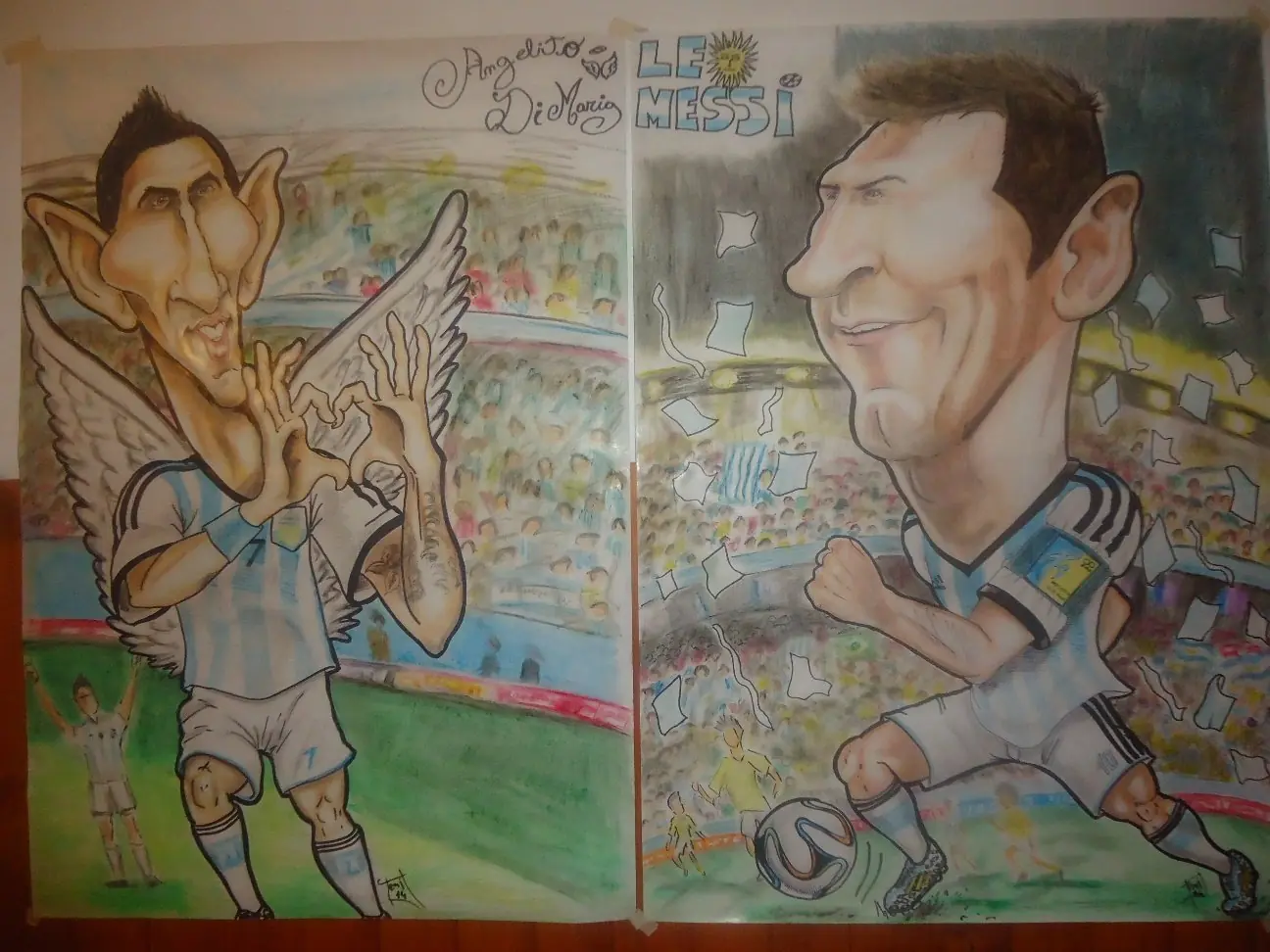 Hice a Di Maria, si te gusta +7