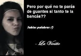 sabias palabras de la verito+ video