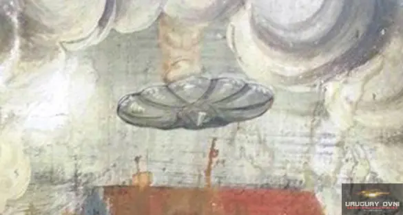 ovnis en pinturas antiguas