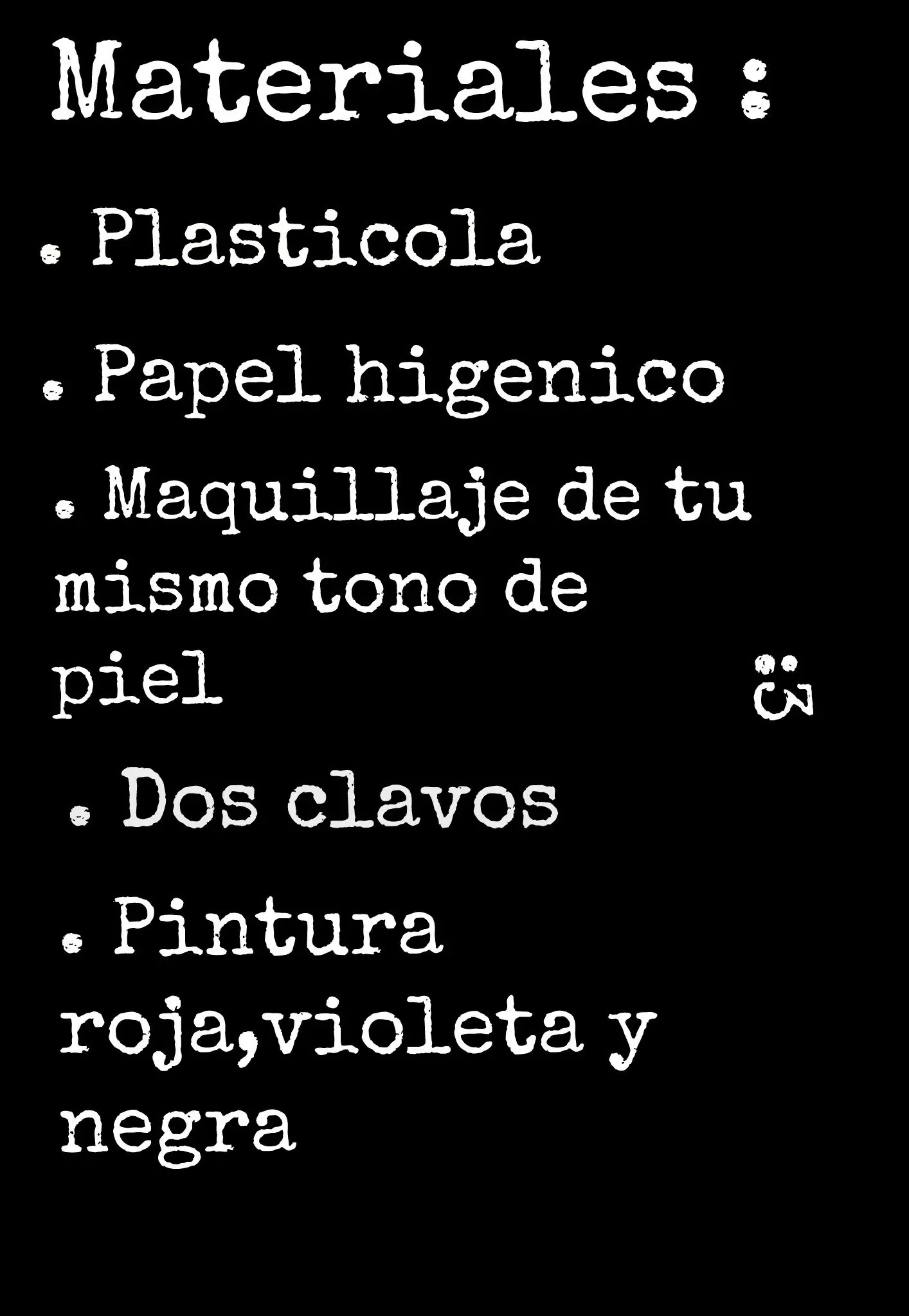 Tutorial : Herida Falsa #5 ( con clavos )
