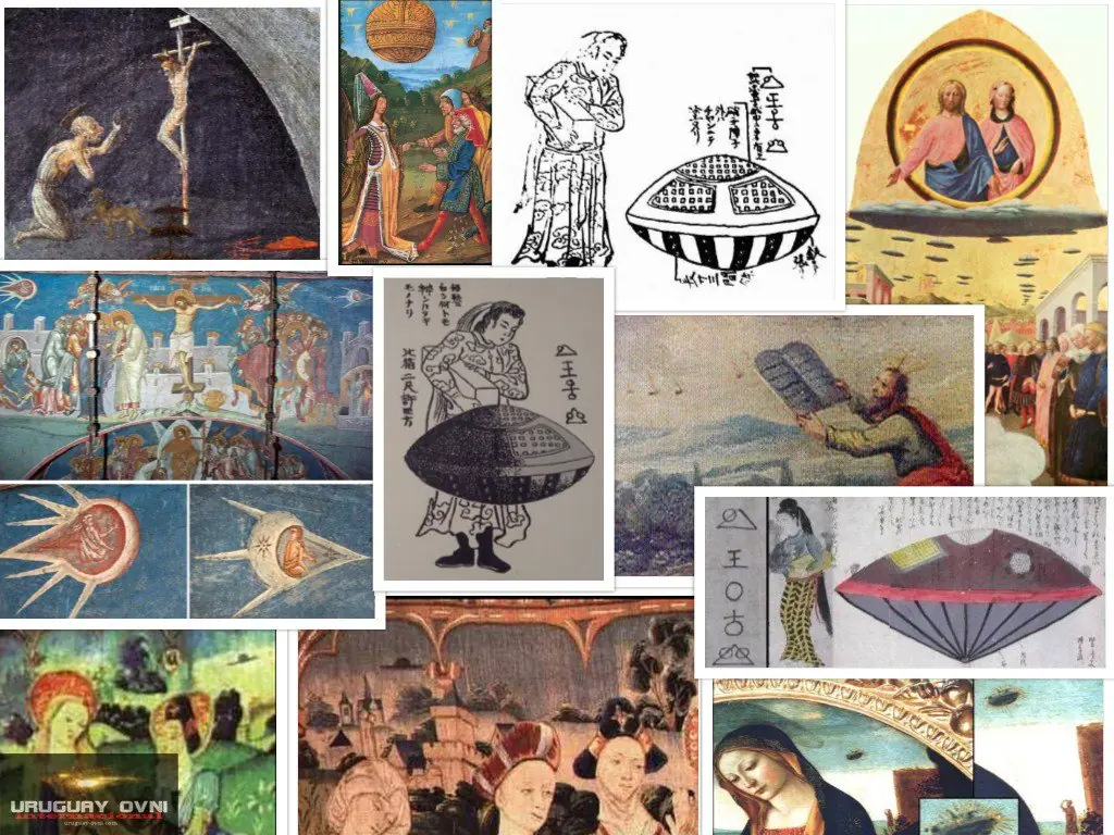 OVNIS en pintura (después de Cristo)