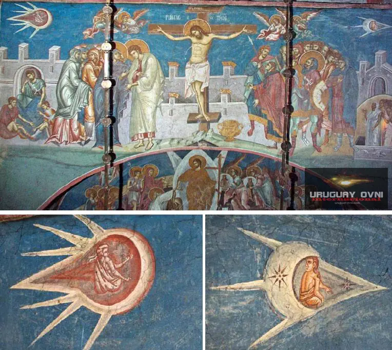 OVNIS en pintura (después de Cristo)