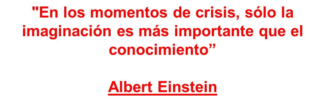 Todo, pero todo, es posible con imaginación.