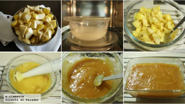 Receta de dulce de membrillo en microondas