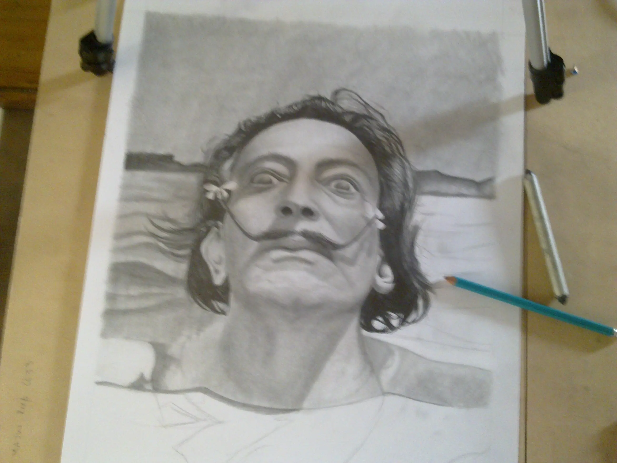 dibujo de kurt cobain