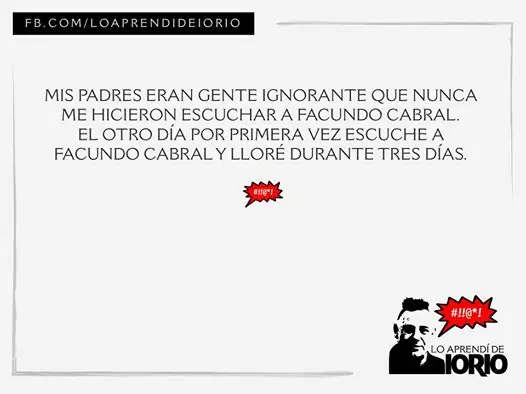 lo aprendi