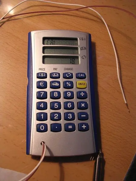 Contador de vueltas casero para hacer bobinas.